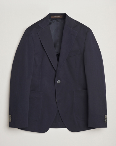  Ferry Patch Cotton Blazer Navy