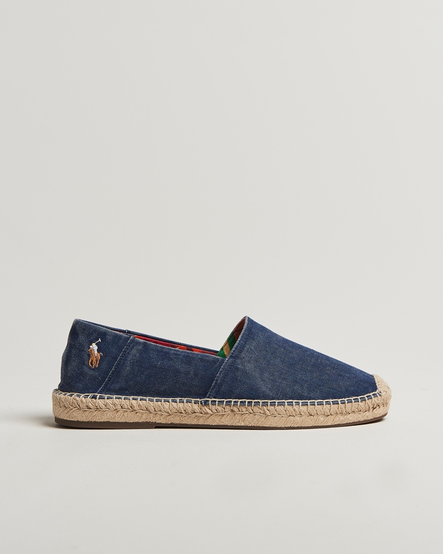 Herre | | Polo Ralph Lauren | Cevio Washed Canvas Espadrilles Navy