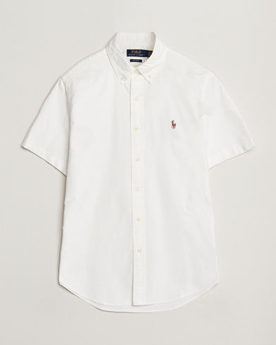 Herre | Udsalg tøj | Polo Ralph Lauren | Short Sleeve Oxford Shirt White