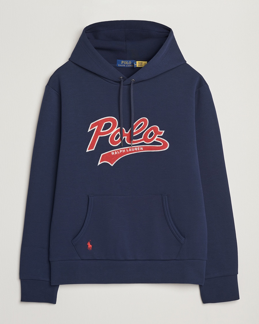 Herre | Udsalg tøj | Polo Ralph Lauren | Double Knit Hoodie Cruise Navy
