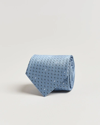  Jacquard Silk Tie Light Blue