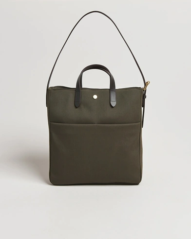 Mismo M/S Field Tote Army/Dark Brown – Grøn