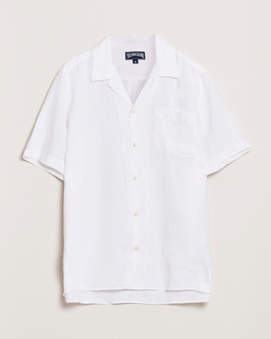 Vilebrequin Charli Resort Short Sleeve Shirt Blanc – Hvid