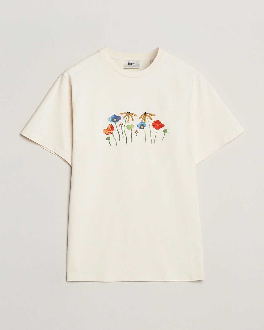 Herre | Hvide t-shirts | Forét | Botanic T-Shirt Cloud