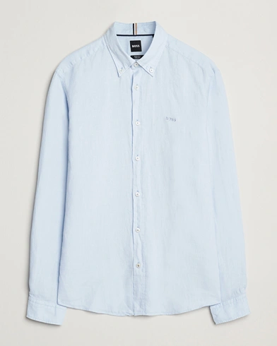  Liam Linen Shirt Light Blue