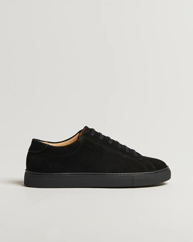  Oaxen Monochrome II Sneaker Black Suede