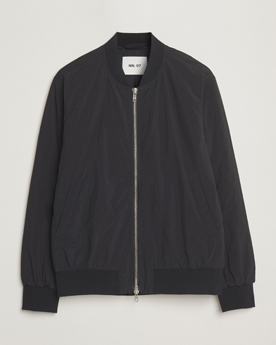 NN07 Dixon Bomber Jacket Black – Sort