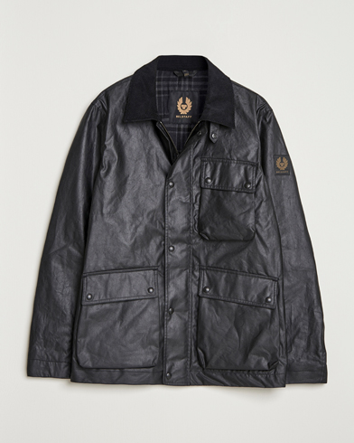 Belstaff Incline Wax Jacket Black – Sort