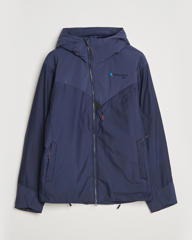 Klättermusen Urd Hood Jacket Dark Hights – Blå