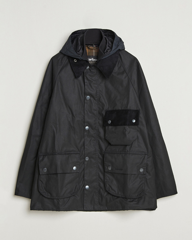 Barbour Heritage Modified Solway Wax Jacket Black – Sort