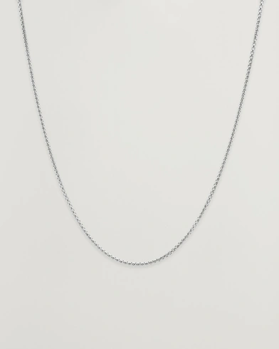 Tom Wood Lee Chain Slim Silver – Sølv