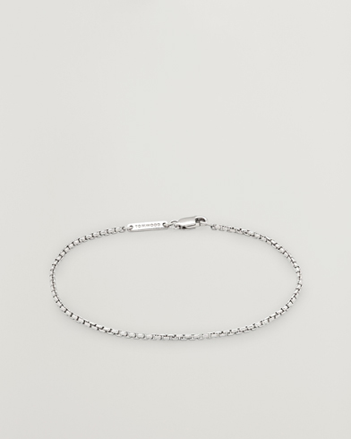 Tom Wood Lee Bracelet Slim Silver – Sølv