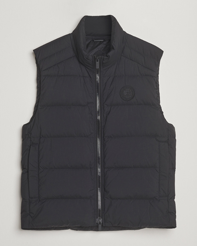 Canada Goose Black Label Crofton Vest Enduraluxe Black – Sort