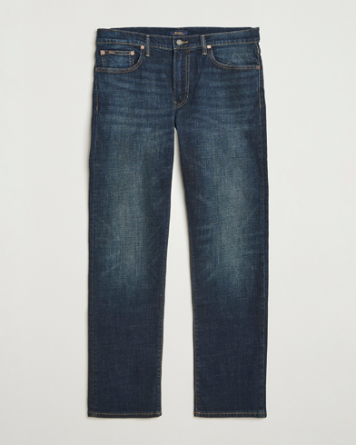 Polo Ralph Lauren Hampton Straight Fit Low Str Jeans Murphy Street – Blå