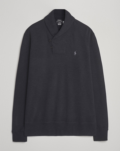 Polo Ralph Lauren Shawl Collar Pullover Polo Black – Sort