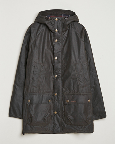 Barbour Lifestyle Bedale Wax Parka Olive – Grøn