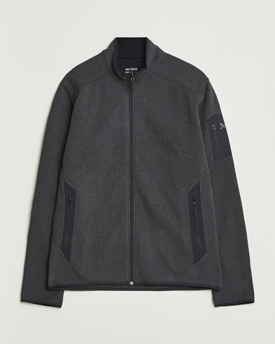 Arc'teryx Covert Full-Zip Black Heather – Sort