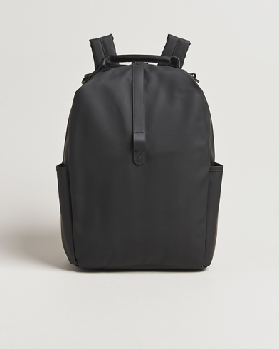 RAINS Clip Front Backpack Black – Sort