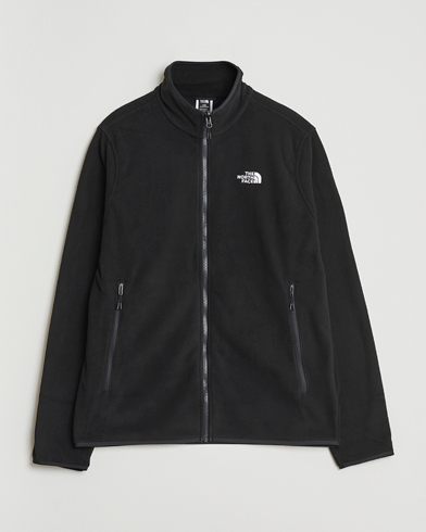 The North Face Glacier Fleece Full Zip Black – Sort
