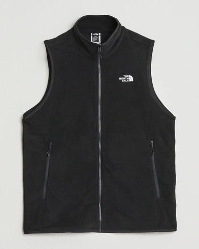The North Face Glacier Fleece Vest Black – Sort