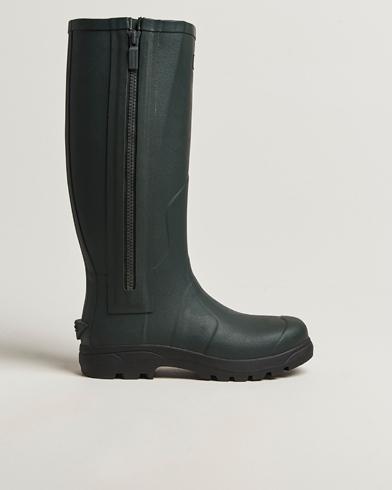 Hunter Boots Balmoral Full Zip Boot Dark Olive – Grøn