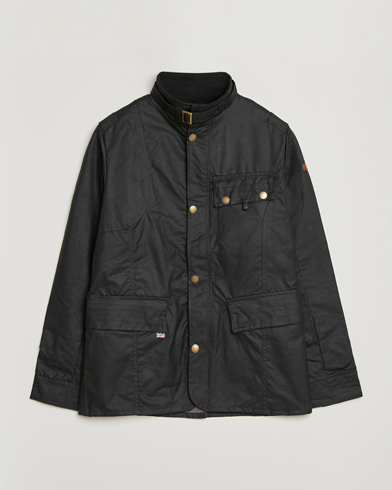 Peregrine Bexley Wax Jacket Black – Sort