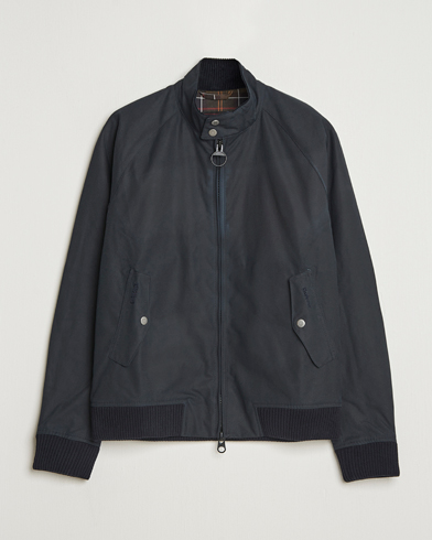 Baracuta Barbour x Porton Waxed Jacket Navy – Blå