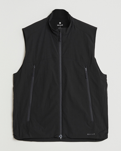Snow Peak Breathable Insulated Vest Black – Sort