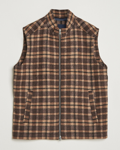 Morris Humphrey Vest Brown – Brun