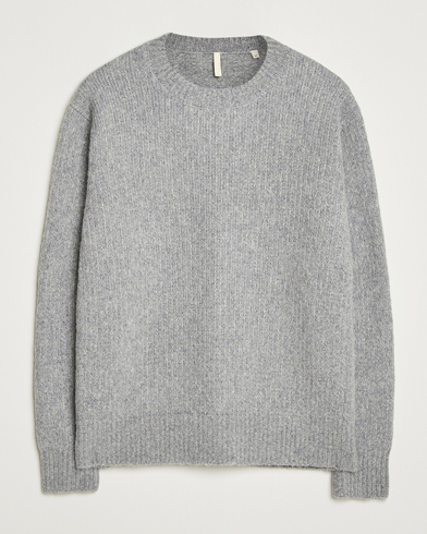 Sunflower Yak Sweater Grey Melange – Grå