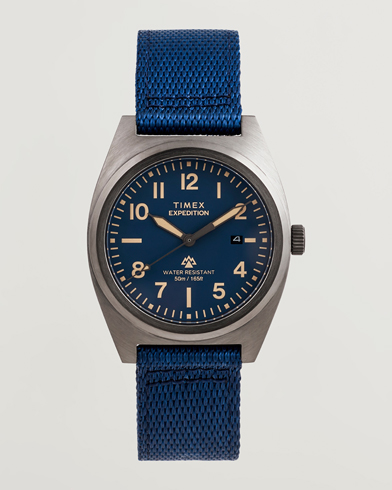 Timex Expedition Capstone rPET Strap 39mm Blue Dial – Blå