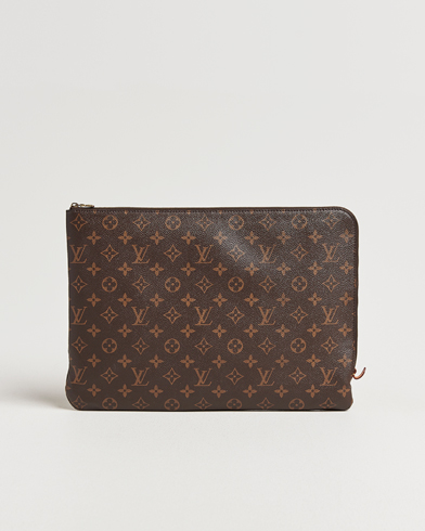 Louis Vuitton Pre-Owned Posh Document Bag Monogram – Brun