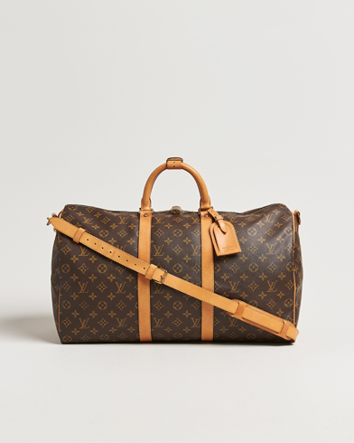 Louis Vuitton Pre-Owned Keepall Bandouliére 50 Monogram – Brun