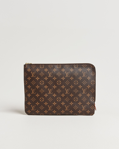 Louis Vuitton Pre-Owned Posh Document Bag Monogram – Brun