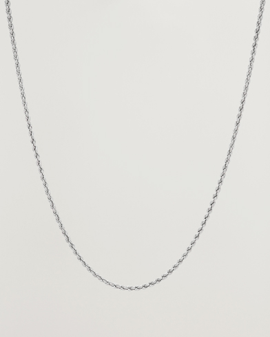 Tom Wood Rope Chain Silver – Sølv