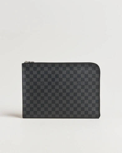 Louis Vuitton Pre-Owned Pochette Jules GM Damier Graphite – Grå