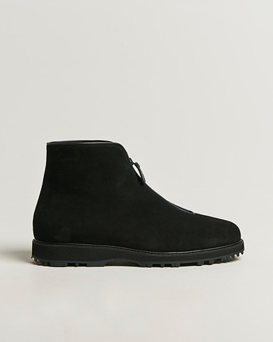 Myrqvist Funäs Boot Black Suede – Sort