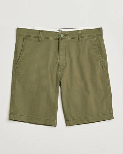 Levi's Garment Dyed Chino Shorts Bunker Olive – Grøn