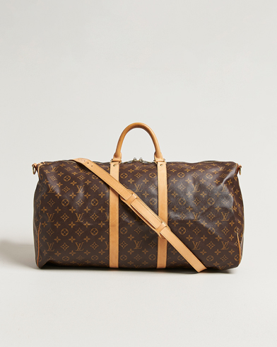 Louis Vuitton Pre-Owned Keepall Bandouliére 55 Monogram – Brun