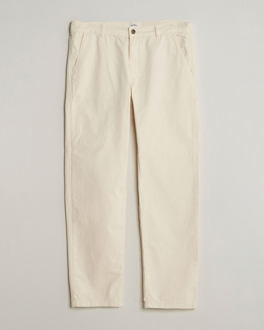 LES DEUX Oscar Chino Pants Eggnog White – Hvid