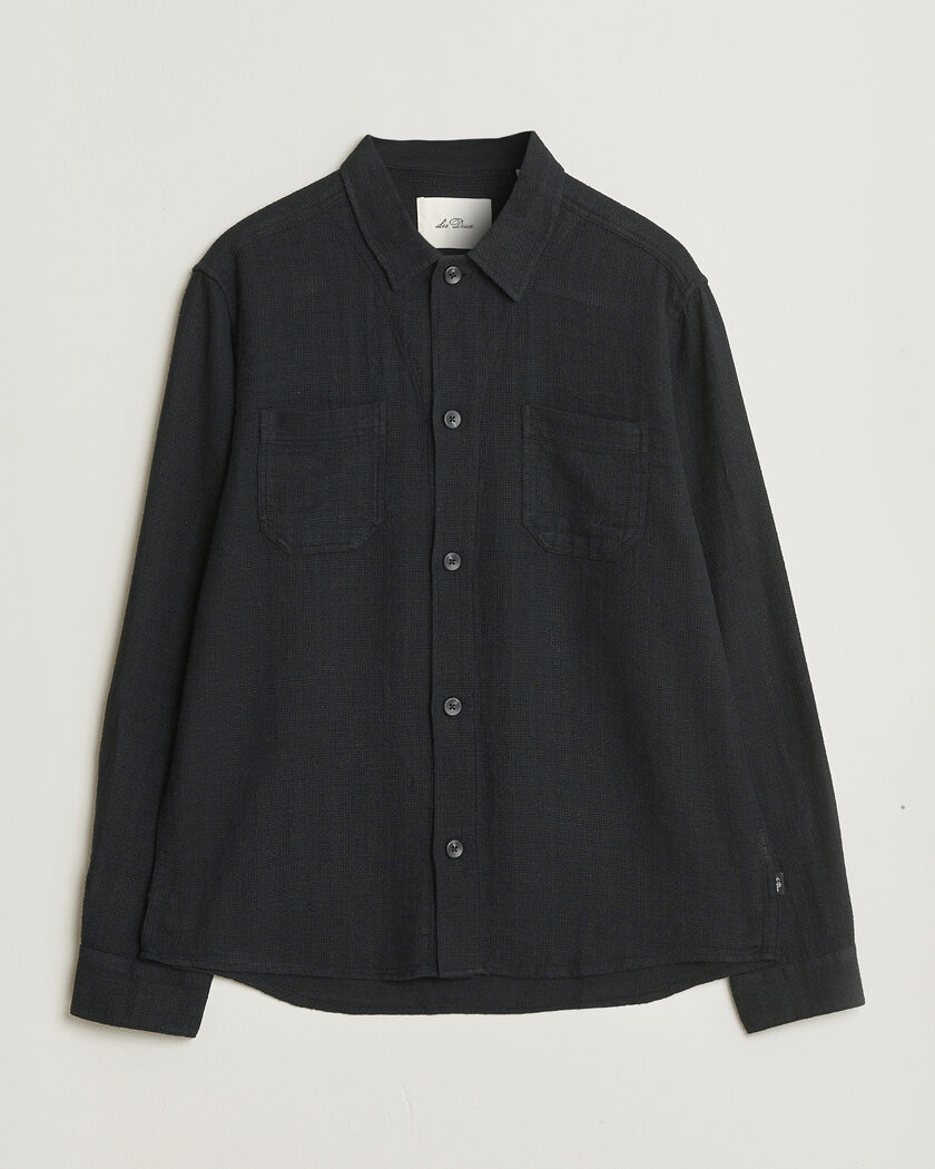 LES DEUX Hamilton Overshirt Black – Sort