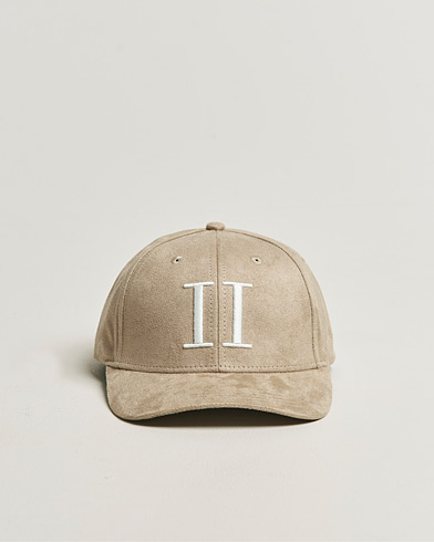 LES DEUX Encore Suede Baseball Cap Dark Sand – Beige