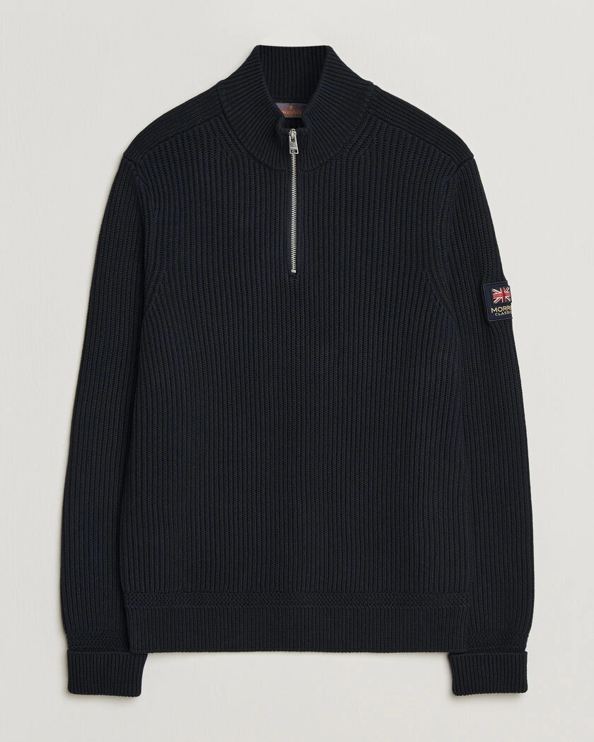 Morris Brenton Half-Zip Navy – Blå