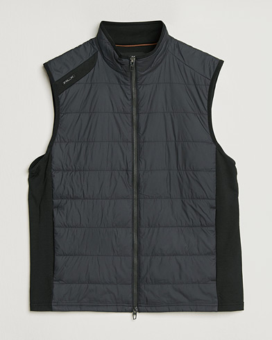 RLX Ralph Lauren Performance Wool Vest Polo Black – Sort