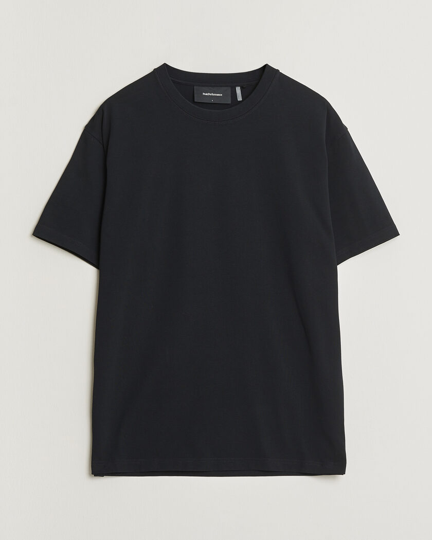 Peak Performance Heavy Cotton T-Shirt Black – Sort
