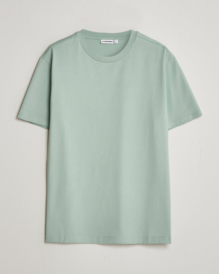 J.Lindeberg Sid Basic T-Shirt Jadeite – Grøn