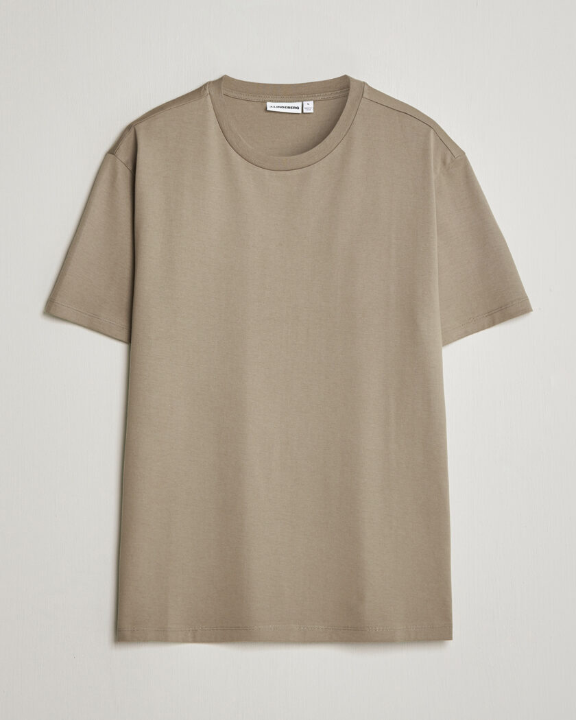 J.Lindeberg Sid Basic T-Shirt Brindle – Grøn