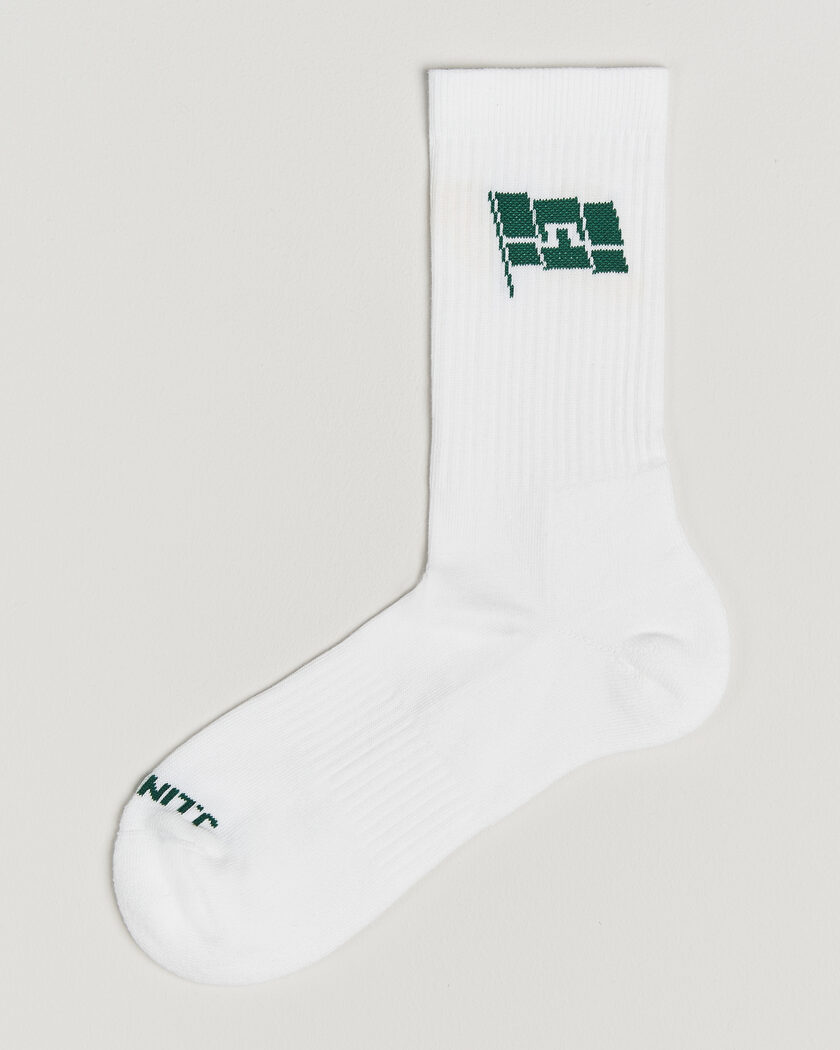 J.Lindeberg Carden Tour Sock White – Hvid