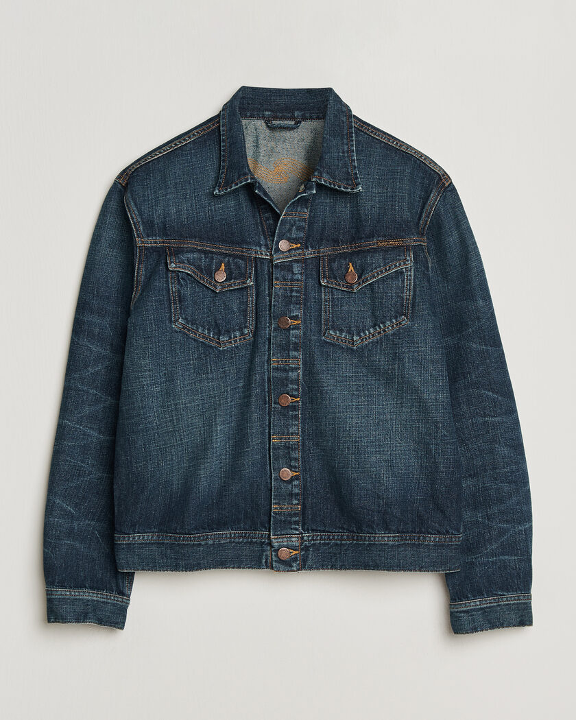 Nudie Jeans Conny Denim Jacket Heavy Used – Blå