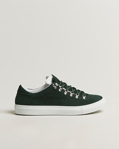 Diemme Marostica Low Sneaker Bottle Green Suede – Grøn